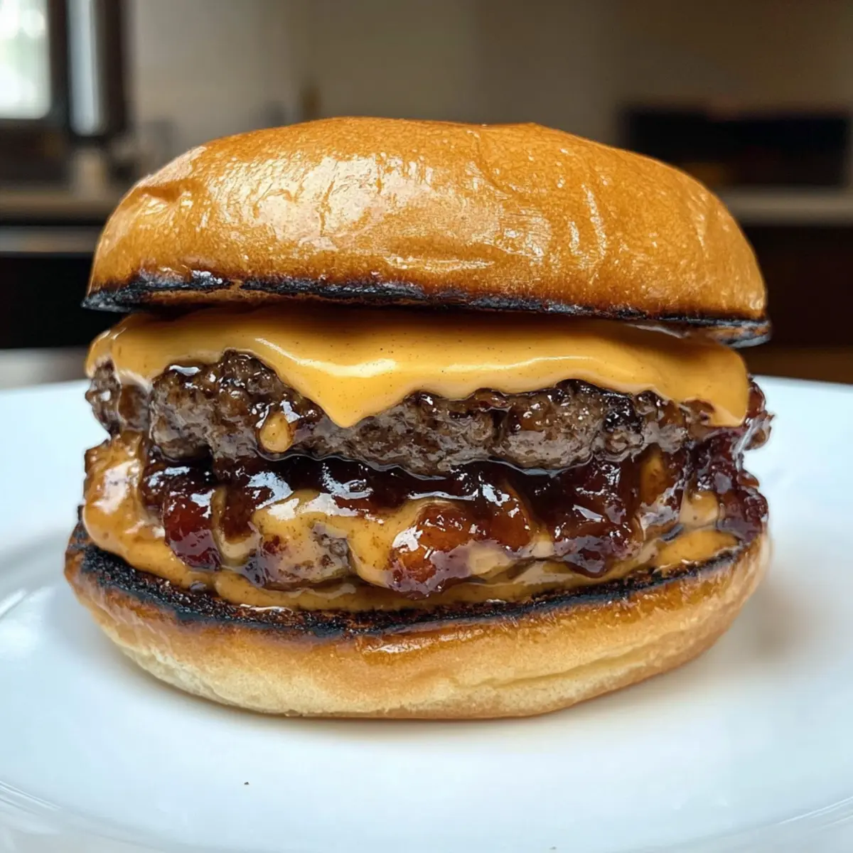 Erdnussbutter Speck Marmelade Burger – Ein Geschmackserlebnis