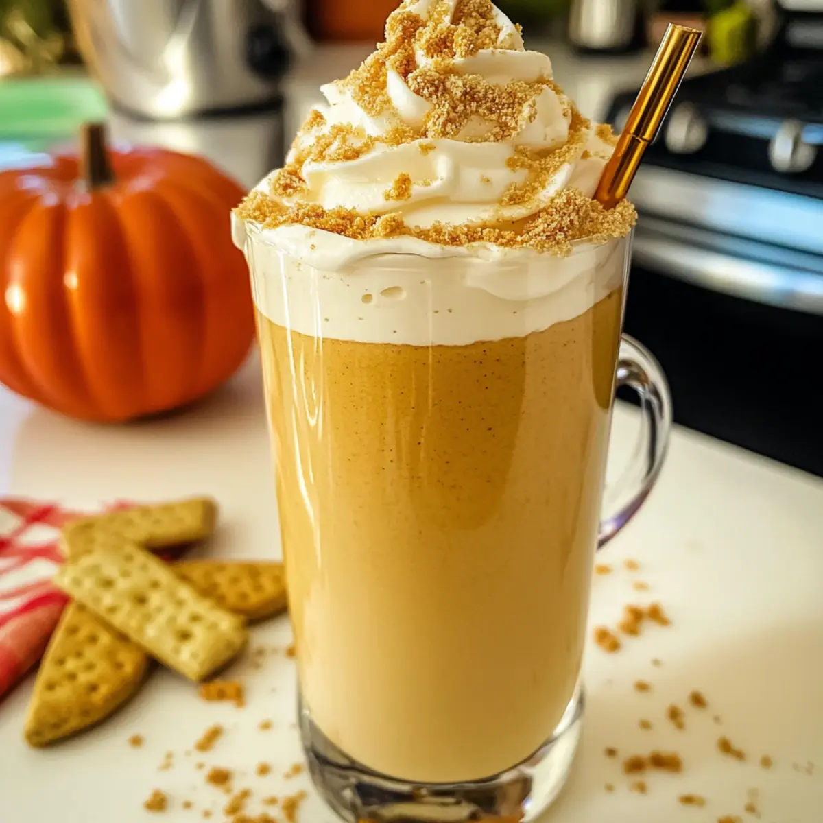 Kürbis-Milchshake: Der perfekte Herbstgenuss