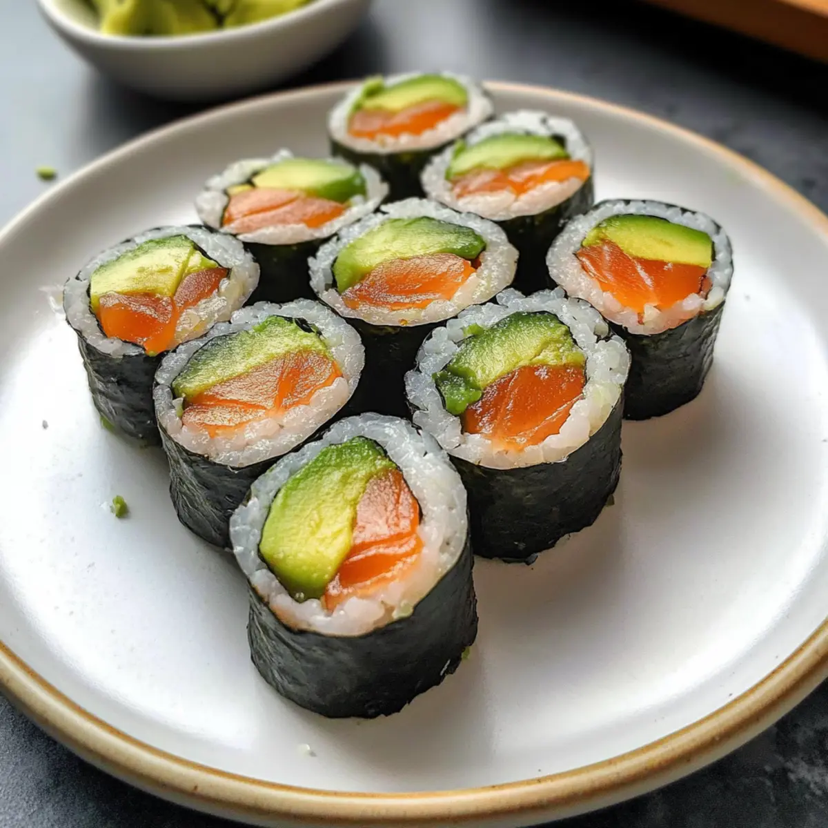Lachs Avocado Rollen – Frisch und einfach zubereitet