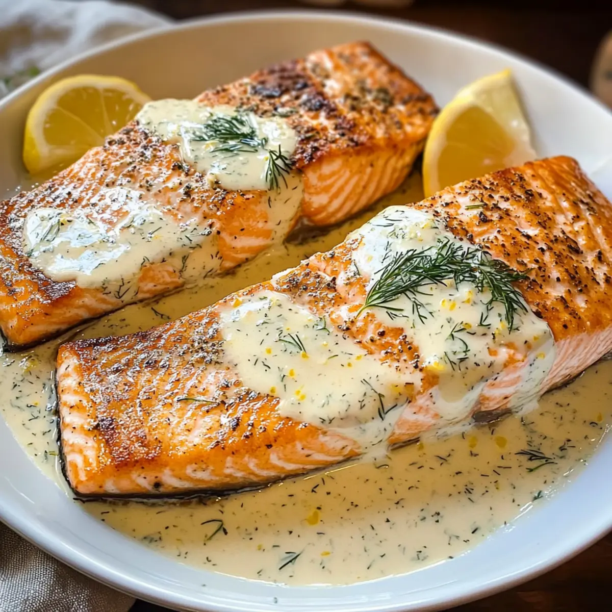 Lachs mit Zitronen-Dill-Sauce in 30 Minuten