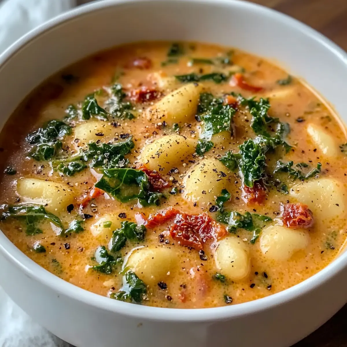 Sonnengetrocknete Tomaten-Gnocchi-Suppe in 30 Minuten