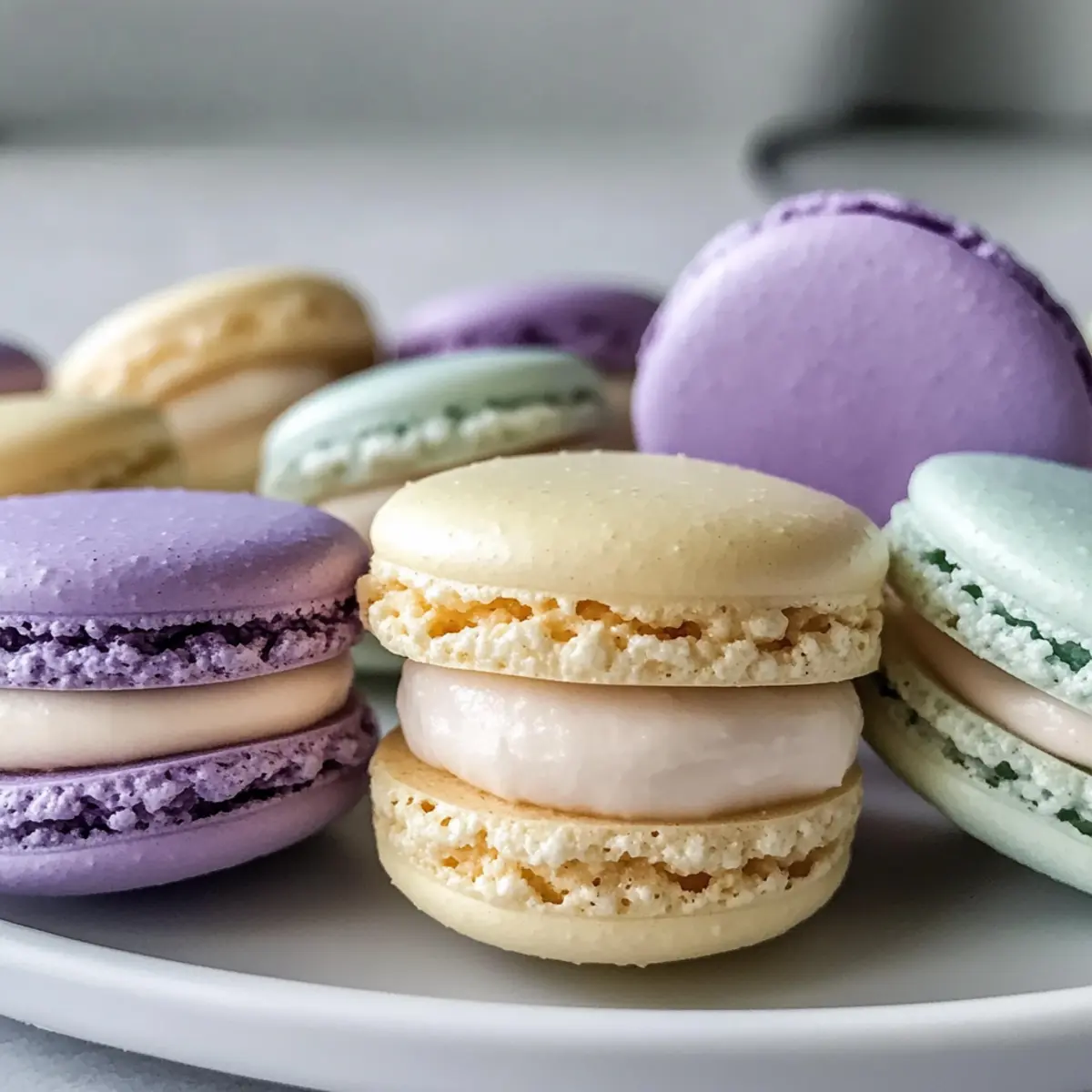 Macarons: Die perfekten zarten Süßigkeiten