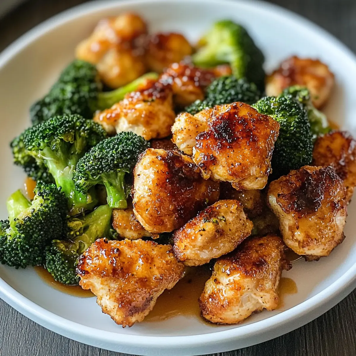 Luftfritteuse Hähnchenbissen und Brokkoli – Schnell und Gesund