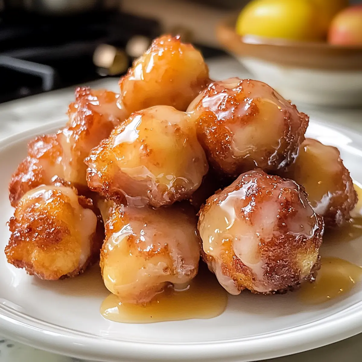 Baked Apfelkrapfen Bissen für den perfekten Snack