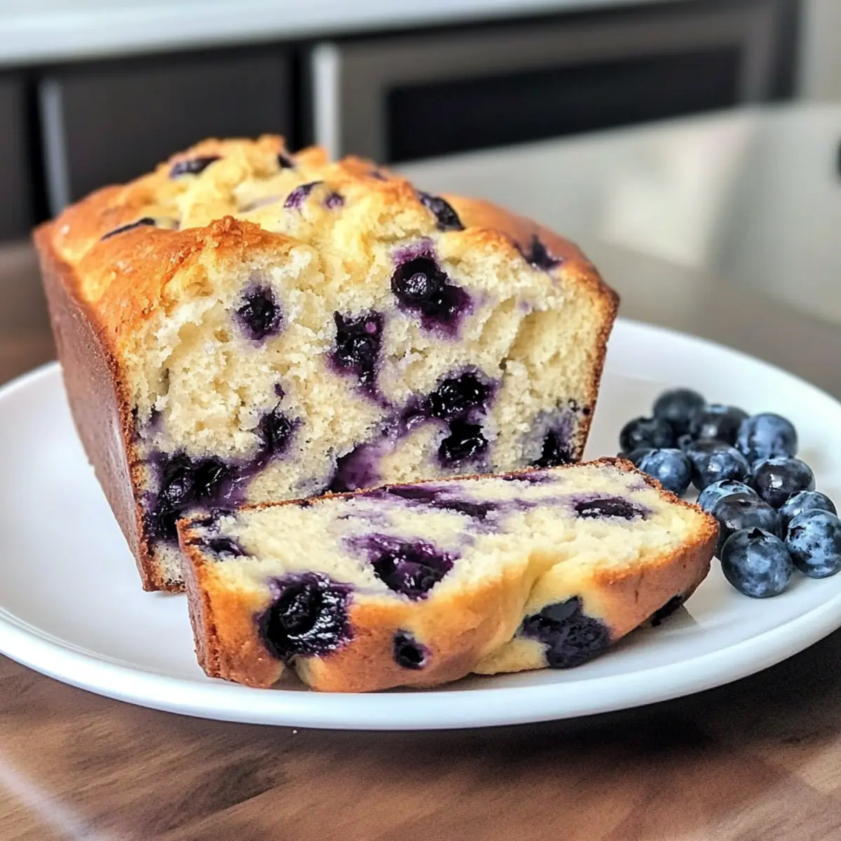 Blaubeer-Frischkäse-Brot für ein gemütliches Frühstück