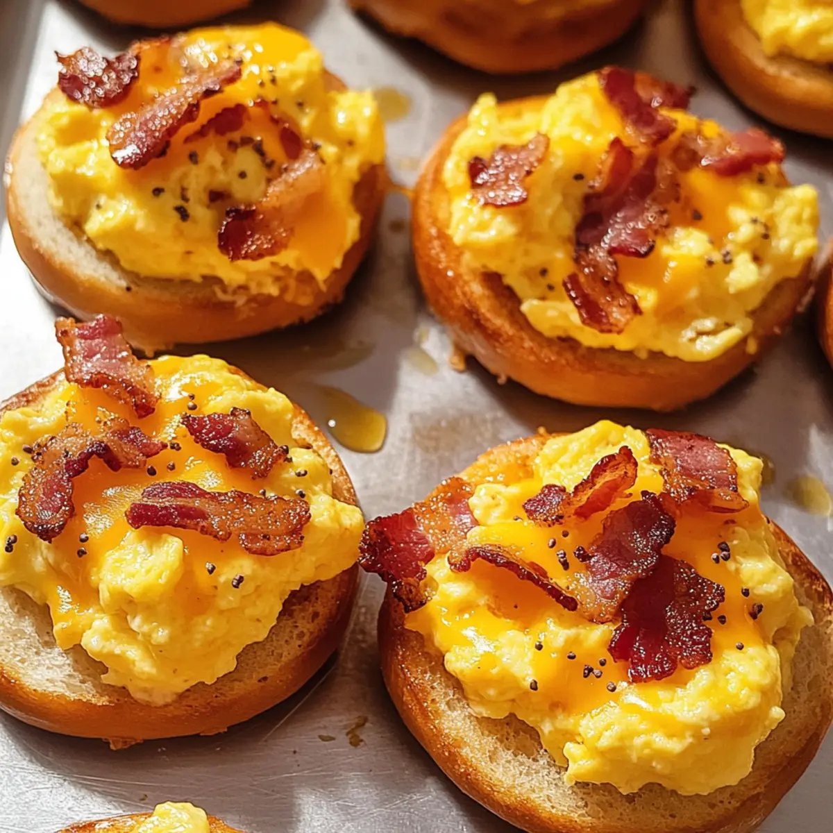 Frühstücks-Bagel-Bissen für den perfekten Brunch