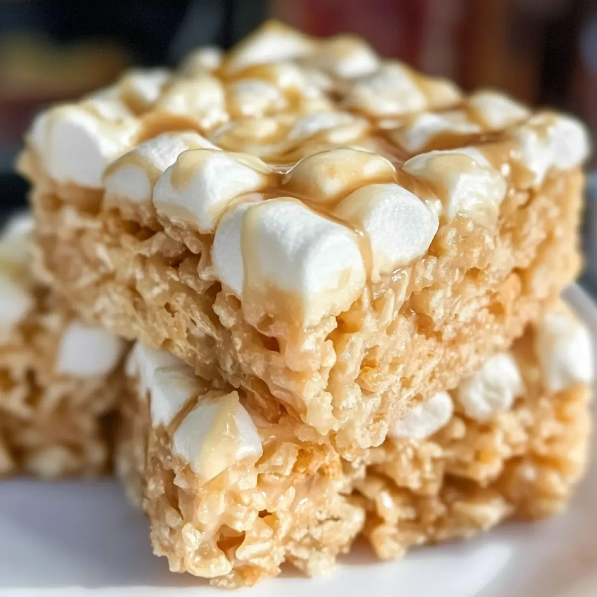 Butterbier Krispy Leckereien: Einfaches No-Bake Rezept