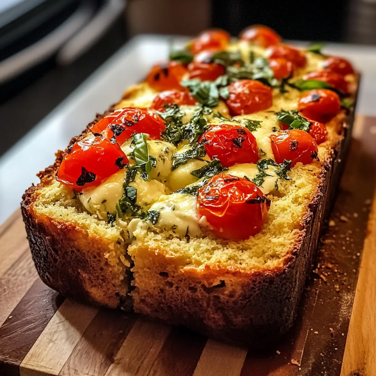 Caprese Schnelles Brot für schnelle Genussmomente