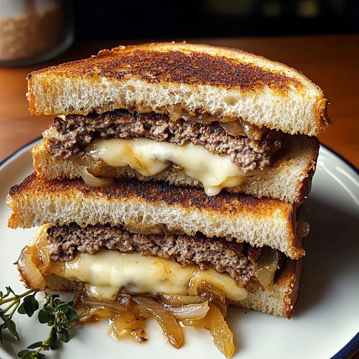 Klassischer Patty Melt – Der perfekte Komfortsnack