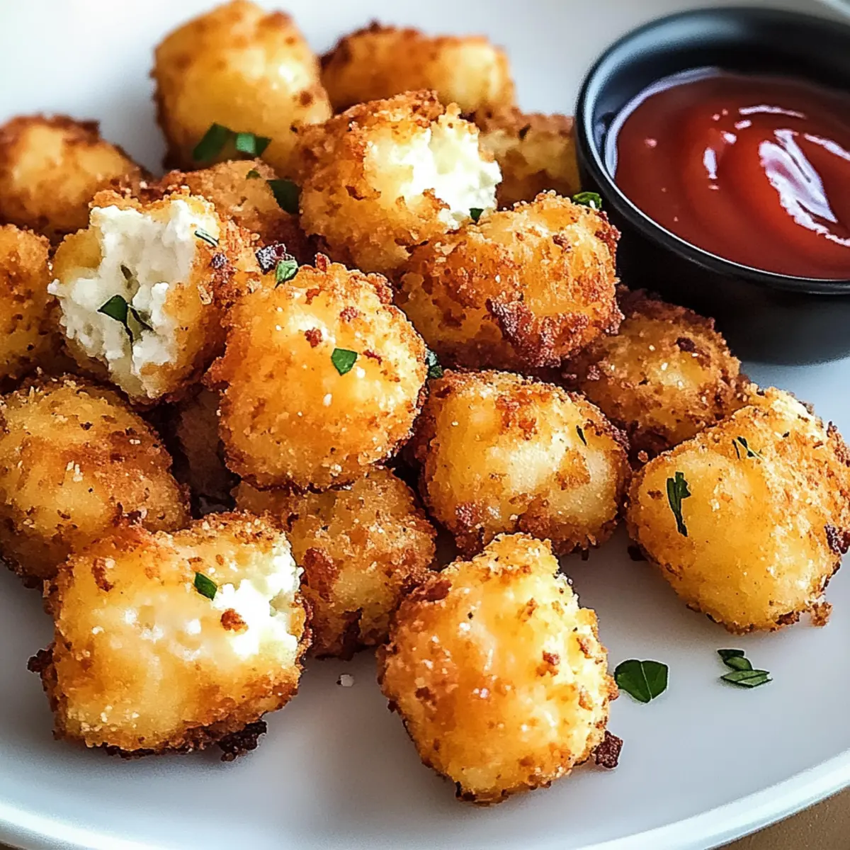 Hüttenkäse-Tots – Knuspriger Snack in Minuten