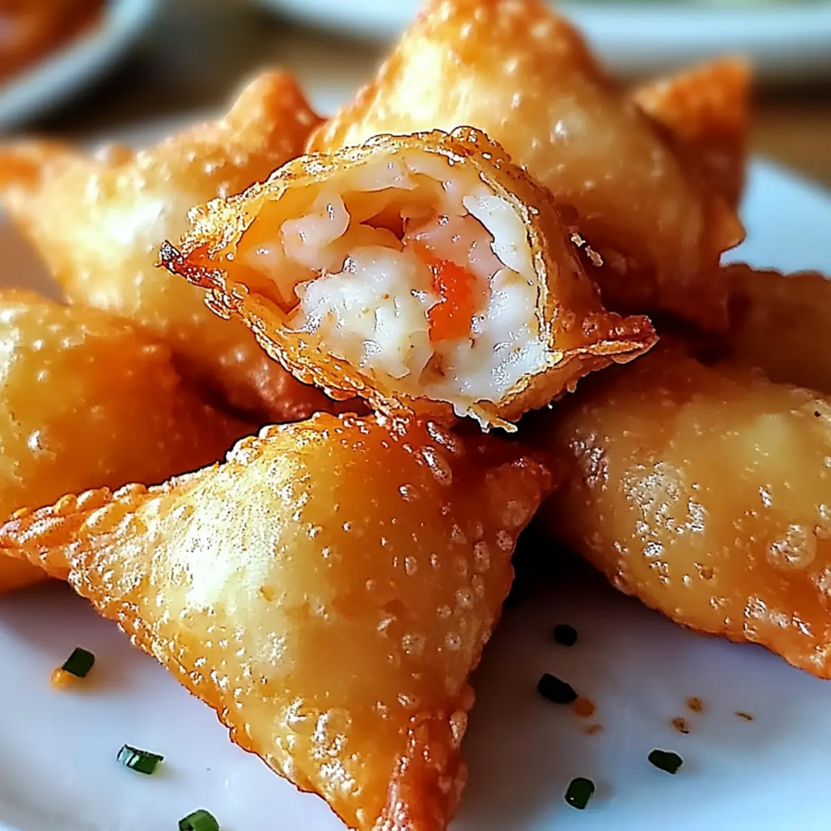 Krabben Rangoon Bomben – Knuspriger Snack für Zuhause