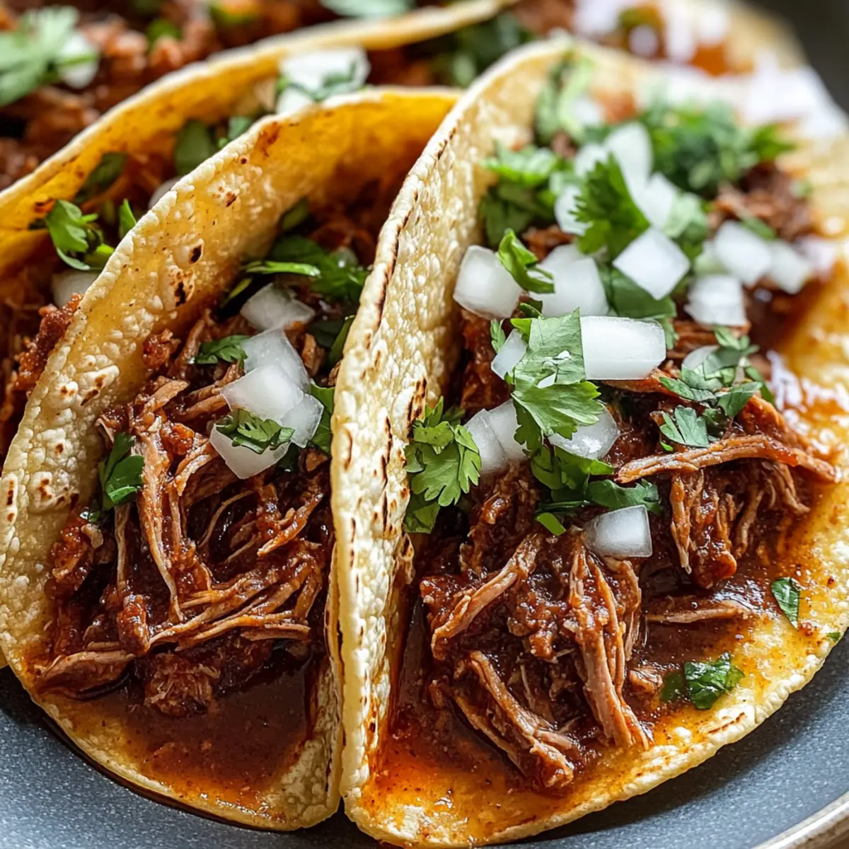 Crock Pot Rindfleisch Birria Tacos für jeden Tag