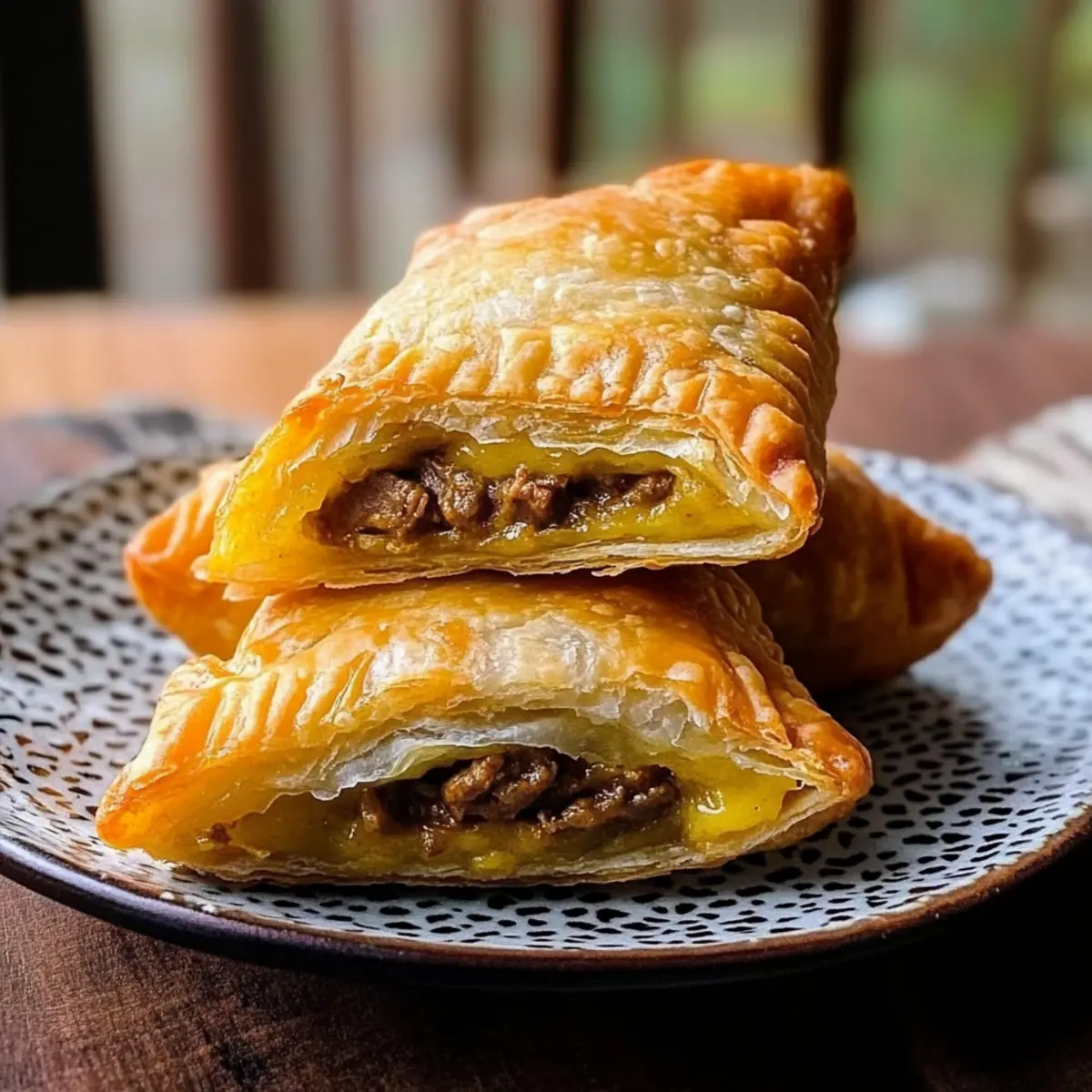 Curry-Puffer mit Rindfleisch für Zuhause zaubern