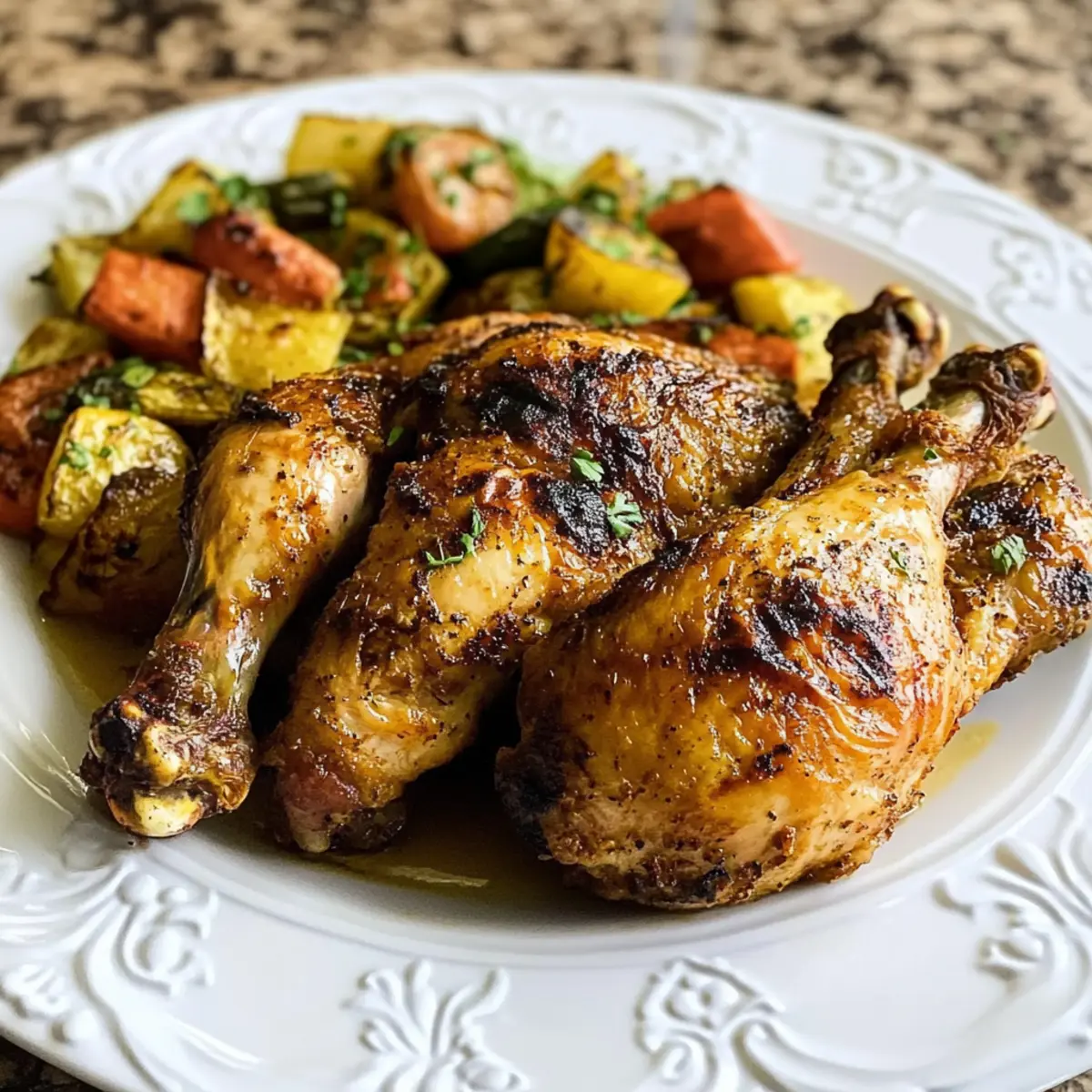 Einfache portugiesische Hähnchen für jeden Anlass