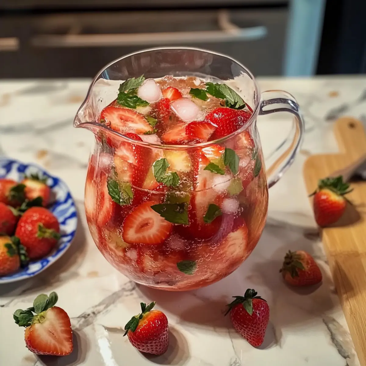 Erdbeerbowle: Erfrischender Genuss im Sommer