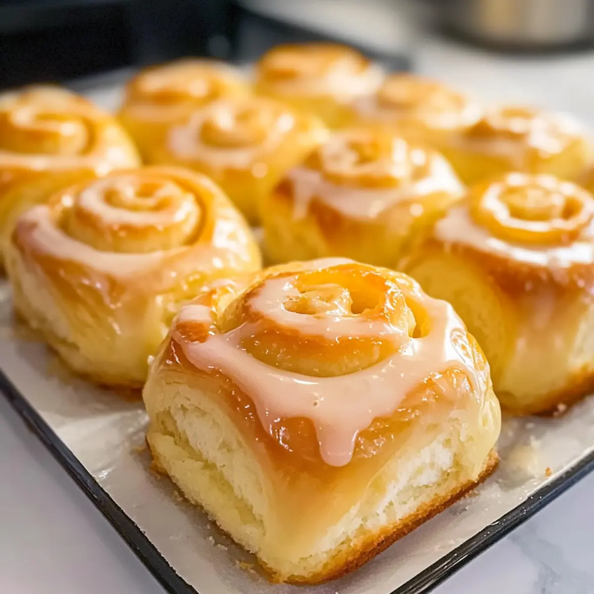 Flauschige Orange Brötchen für den perfekten Frühstücksgenuss