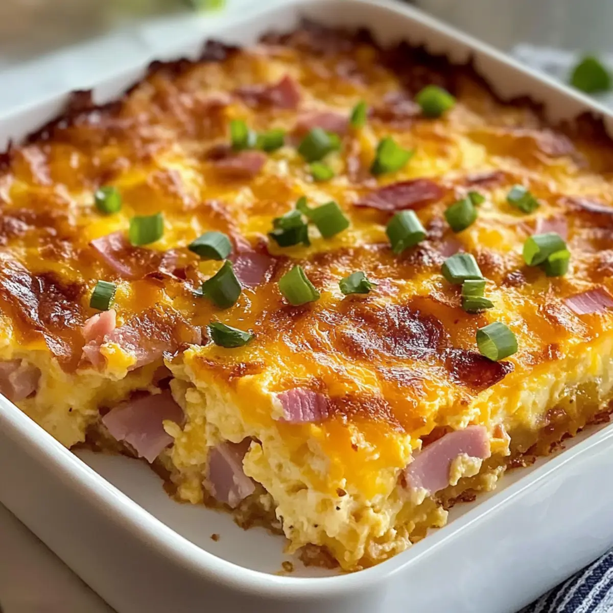 Hash Brown Eierauflauf für ein gemütliches Frühstück