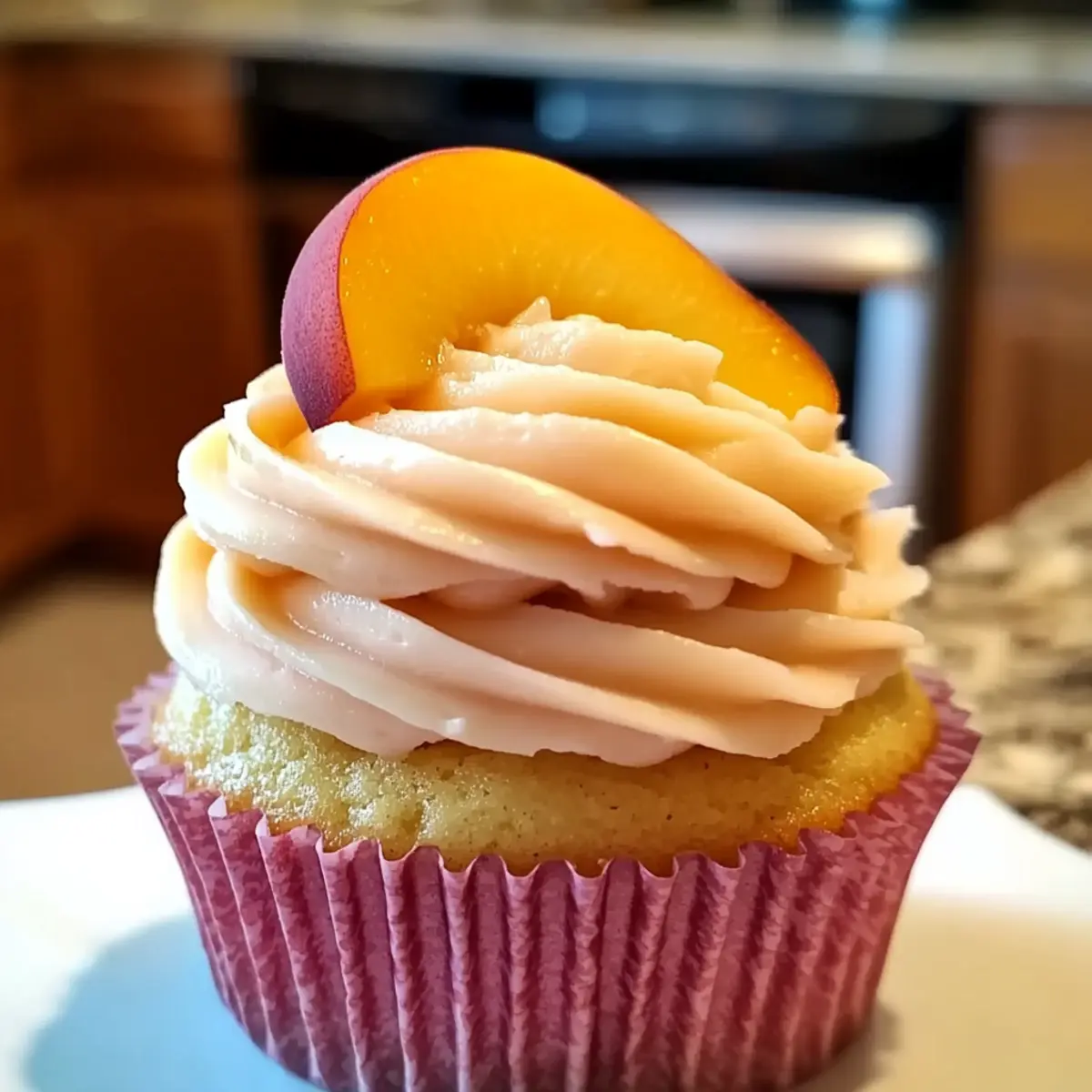 Honig Pfirsich Frischkäse Muffins für jeden Anlass