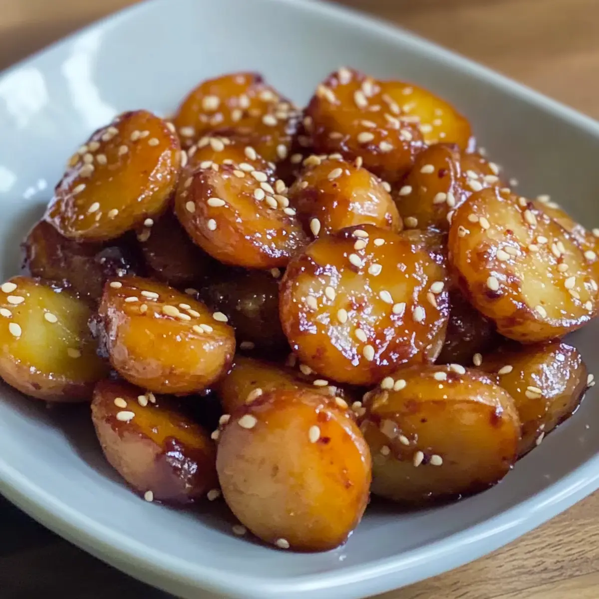 Koreanische geschmorte Kartoffeln in 20 Minuten