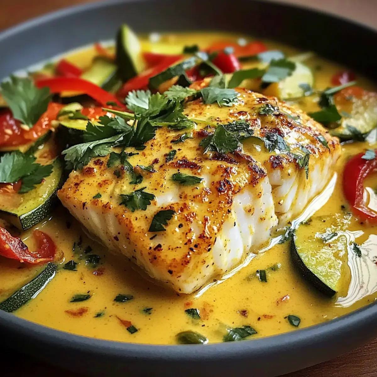 Kabeljau mit Kokos-Curry für ein schnelles Dinner