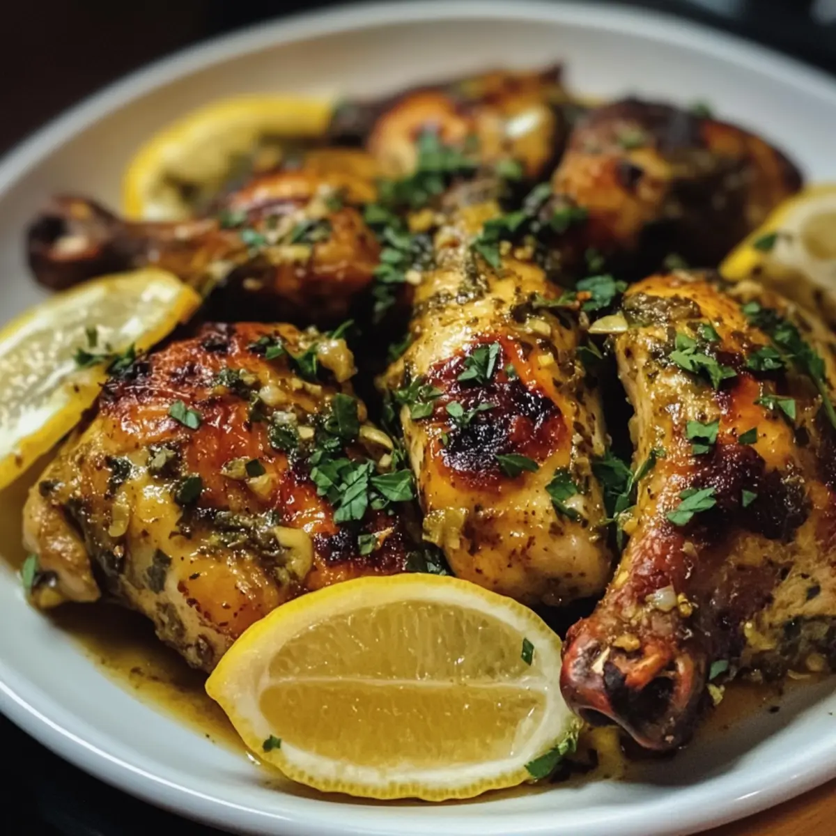 Libanesisches Hähnchen für ein Festmahl zuhause