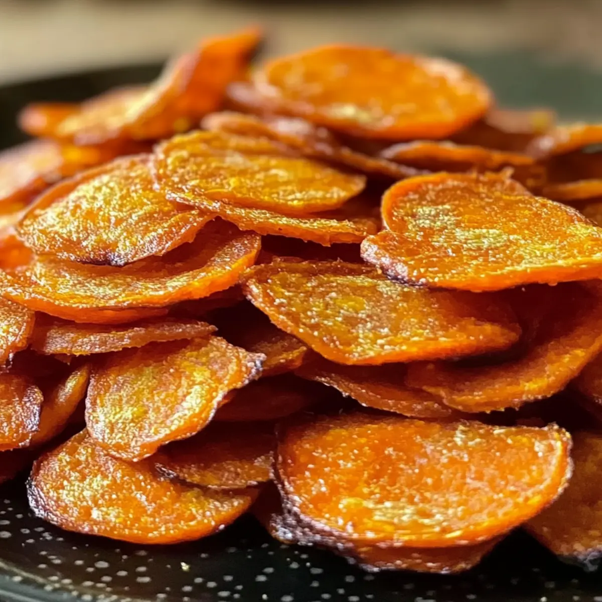 Knusprige Möhrenchips für den perfekten Snack