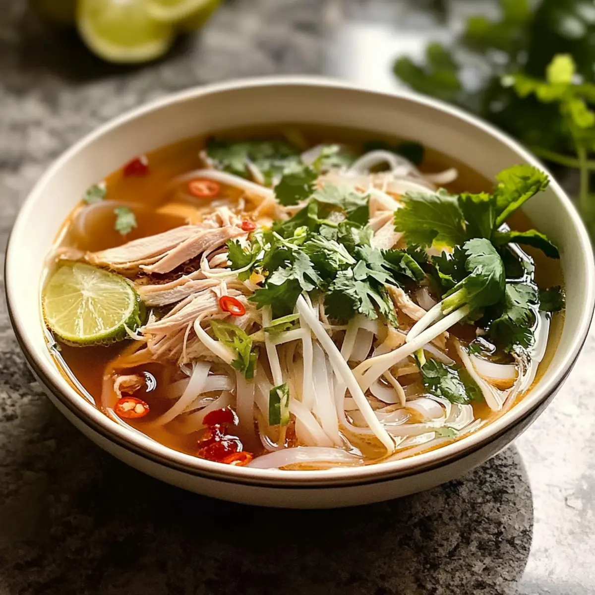 Köstliche Pho-Suppe für Zuhause selbst gemacht