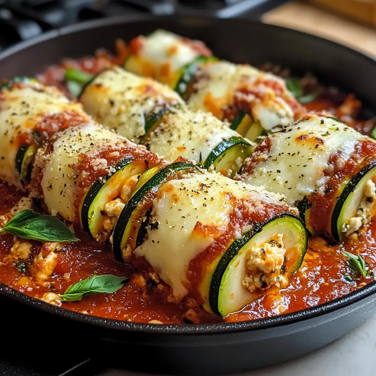 Zucchini Rollatini: Ein vegetarischer Genuss für alle