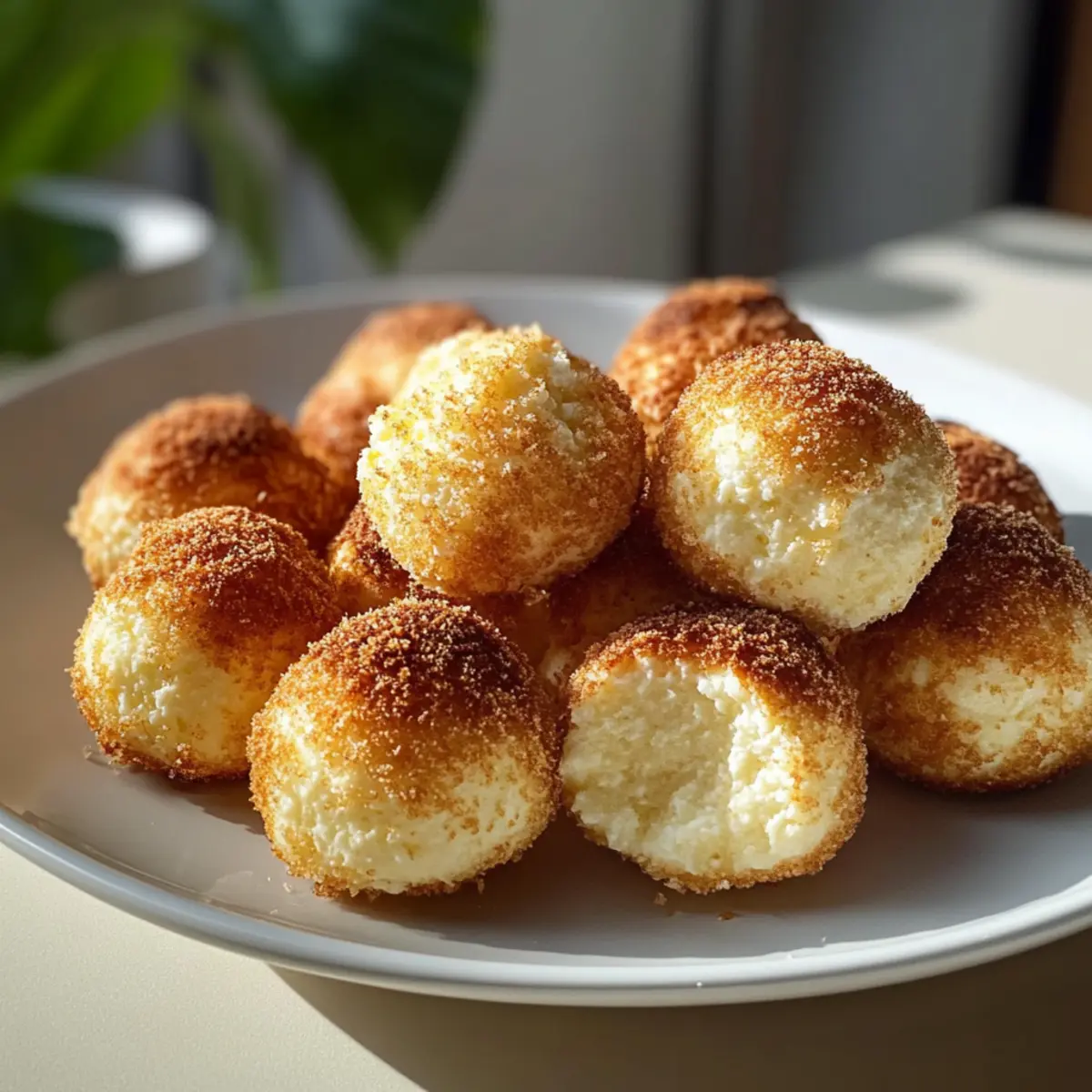 Airfryer Quarkbällchen für den perfekten Snack