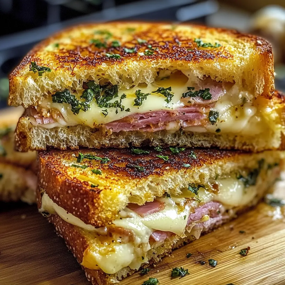 Köstliche Kubanische Knoblauchbrot-Sandwiches
