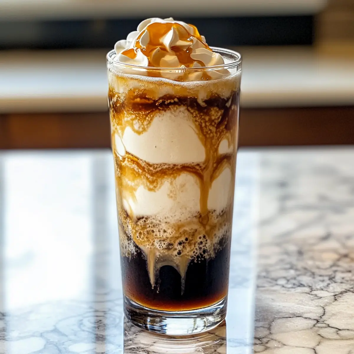 Butterscotch Glück Schmutziger Soda – Köstlich und Spritzig