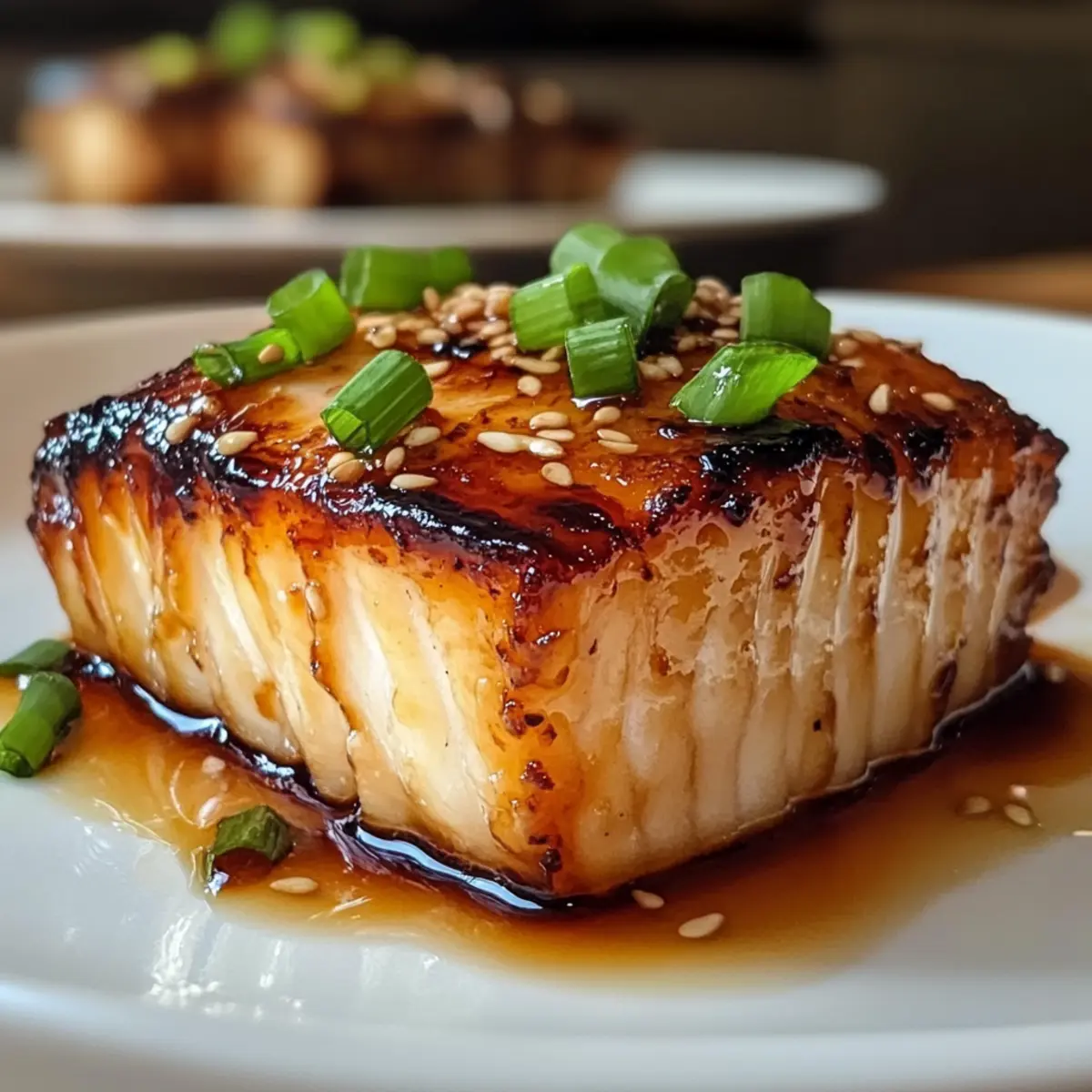 Buttrig Glasur mit Miso für perfekten Fischgenuss