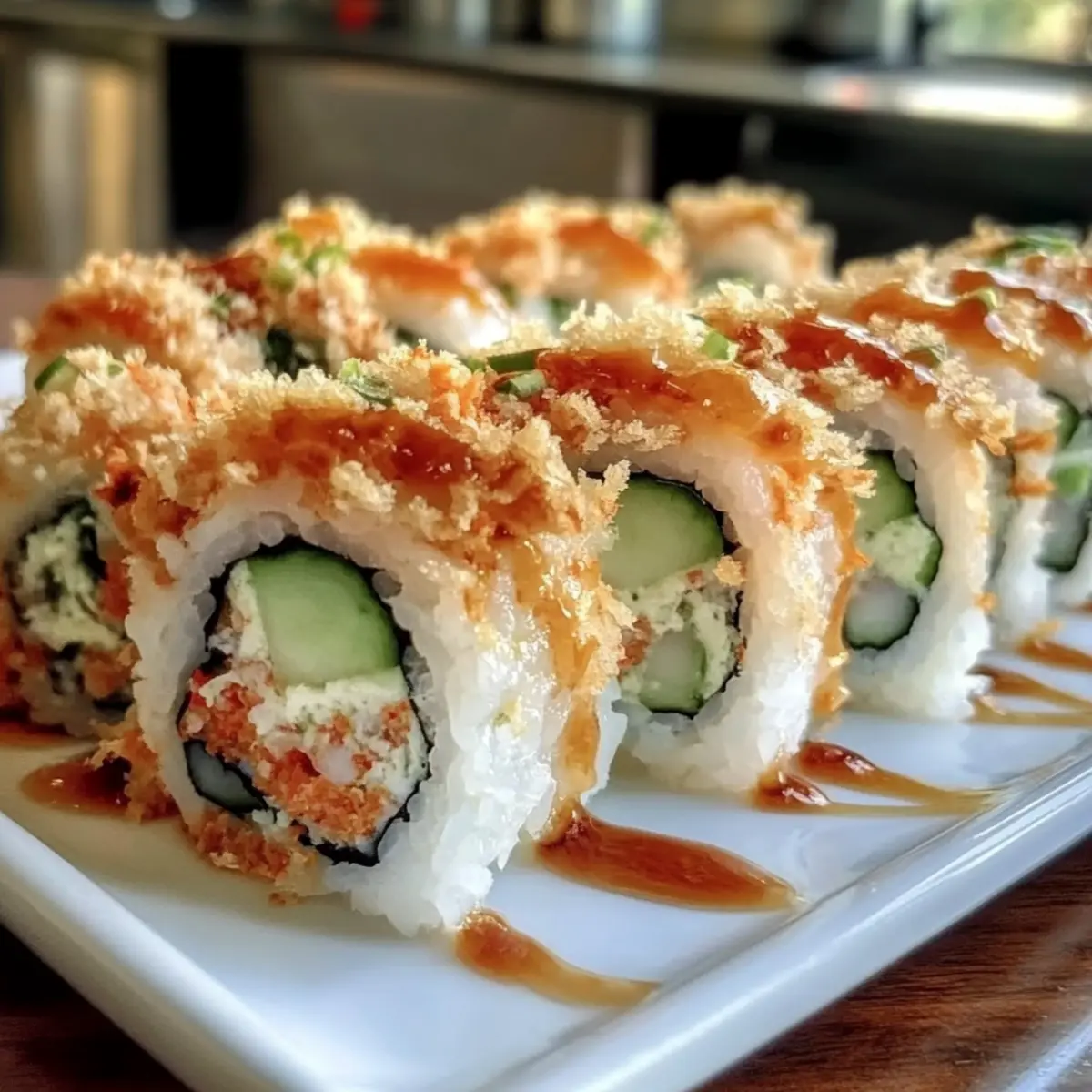 California Crunch Roll Sushi für Zuhause machen