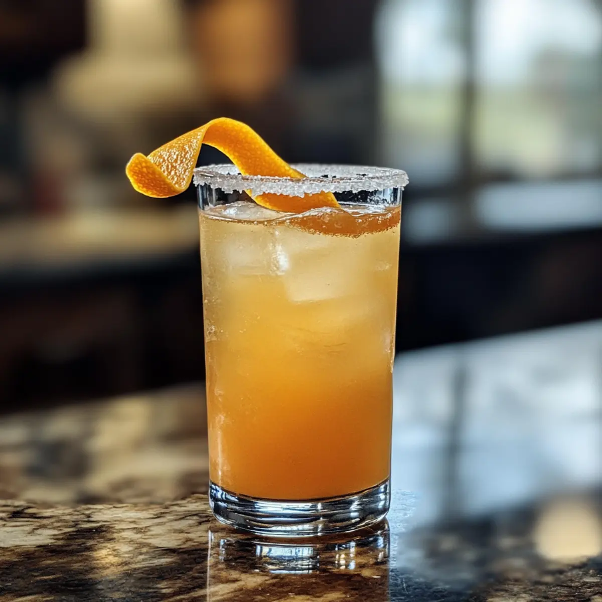 Zitrus-Apfel-Mocktail für erfrischende Herbstmomente