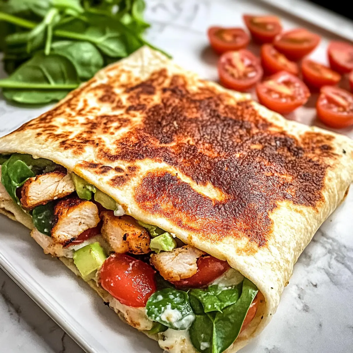 Hüttenkäse Wraps mit 21g Protein