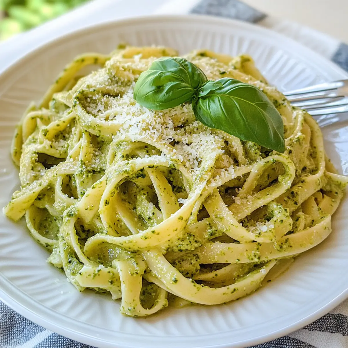 Cremige Pesto-Pasta in nur 10 Minuten zaubern