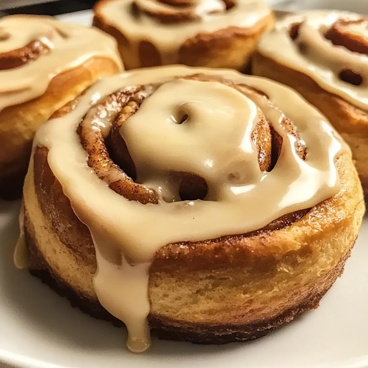 Lebkuchen Zimtschnecken mit Frischkäsefrosting