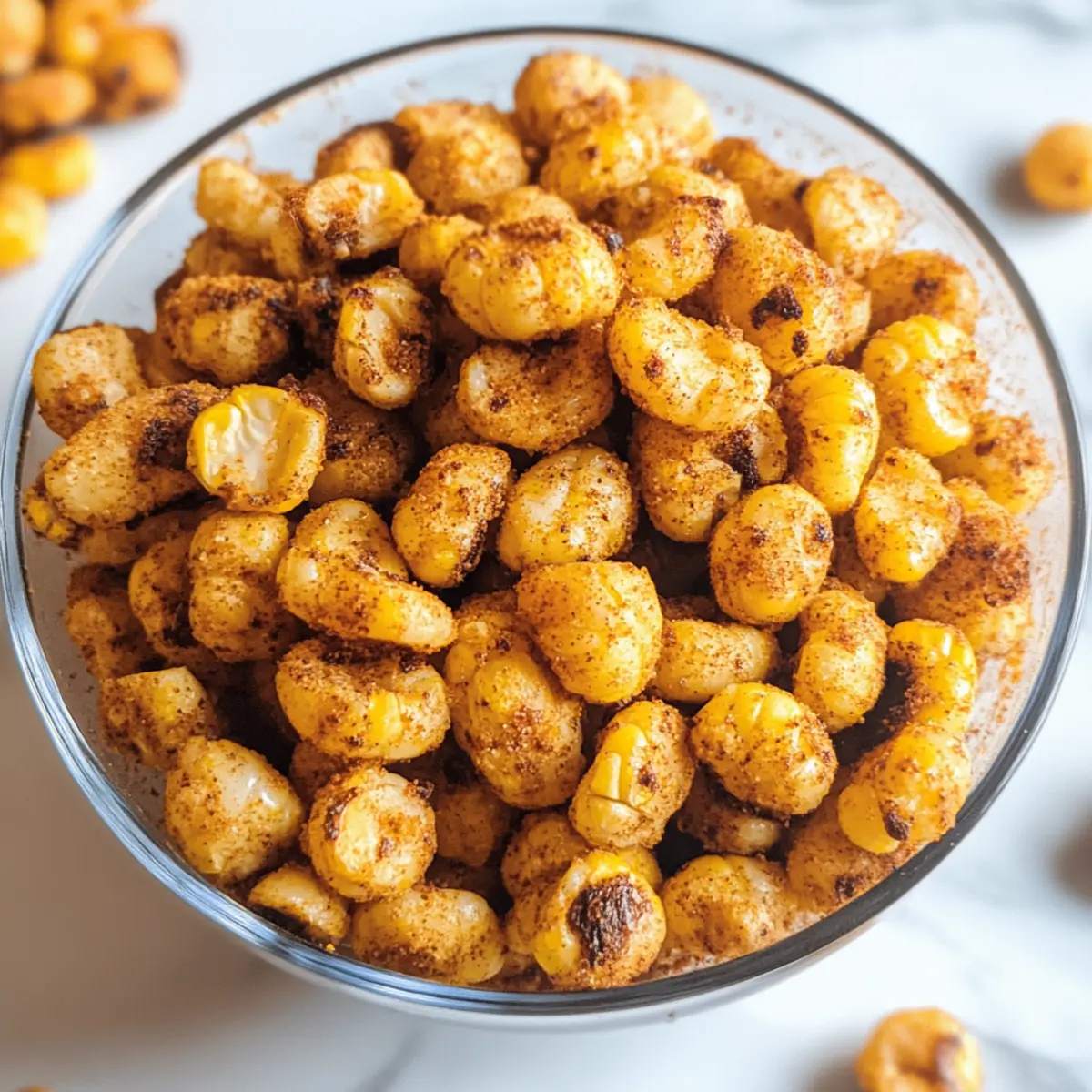 Hausgemachte Maisnüsse für den perfekten Snack