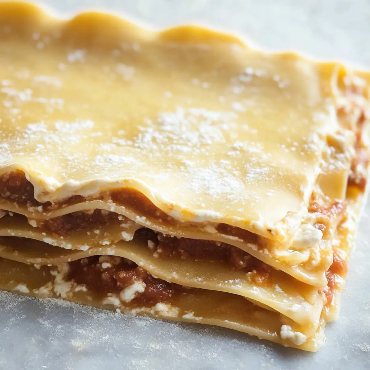 Hausgemachte Lasagne-Nudeln ganz einfach selbst machen