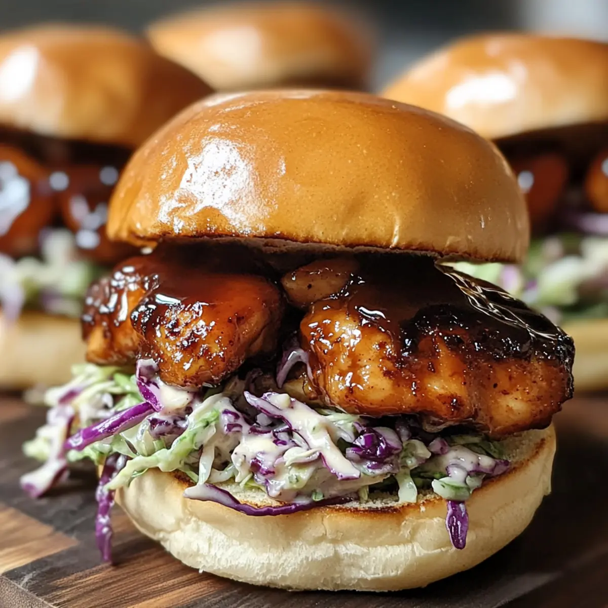 Honig Chipotle Hähnchen Slider für deine nächste Feier