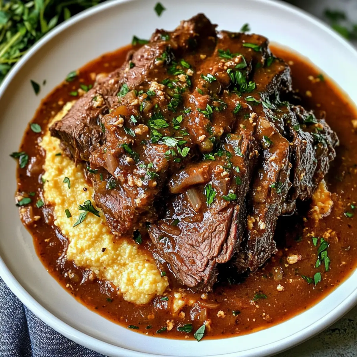 Italienischer Rinderbraten für traumhafte Familienessen