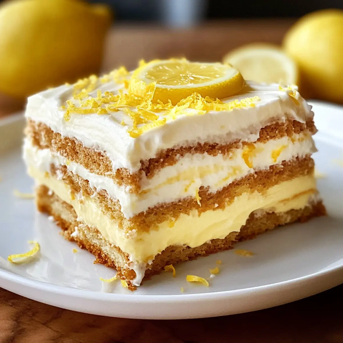 Zitronen-Tiramisu: Der frische Genuss für jeden Anlass