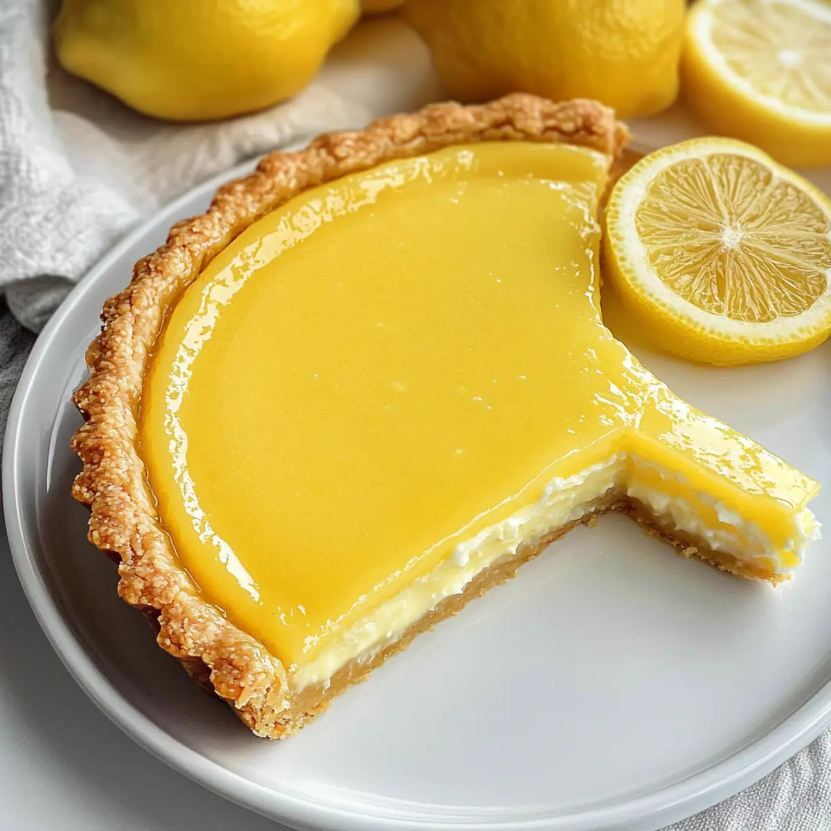 Zitronen-Weißschokoladen-Tarte für Frühlingsfreuden