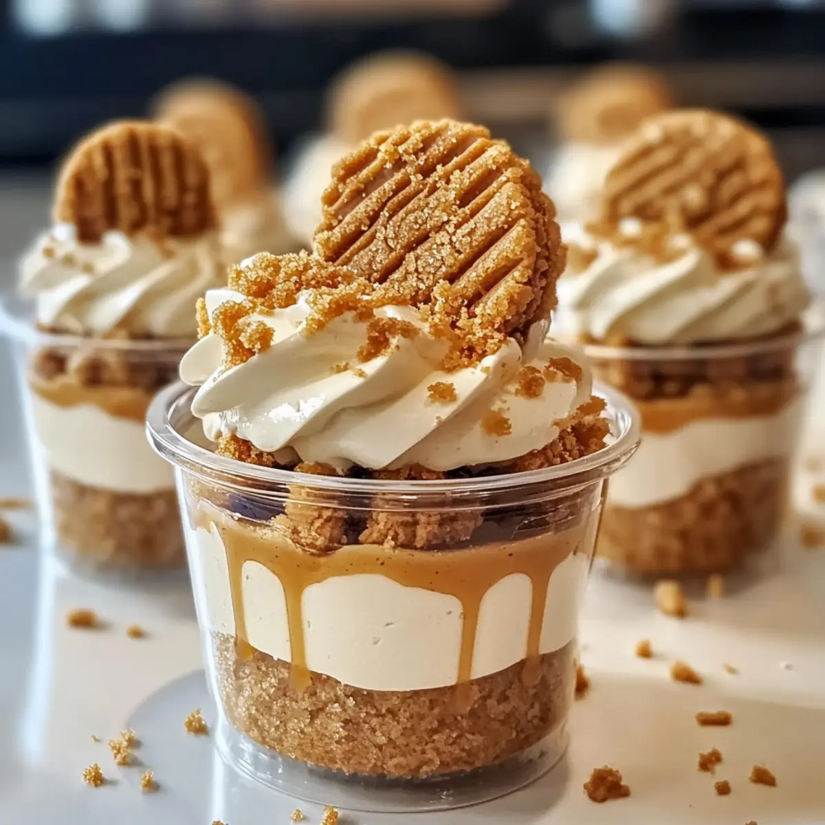 No-Bake Biscoff-Cheesecake-Förmchen Einfach Genießen
