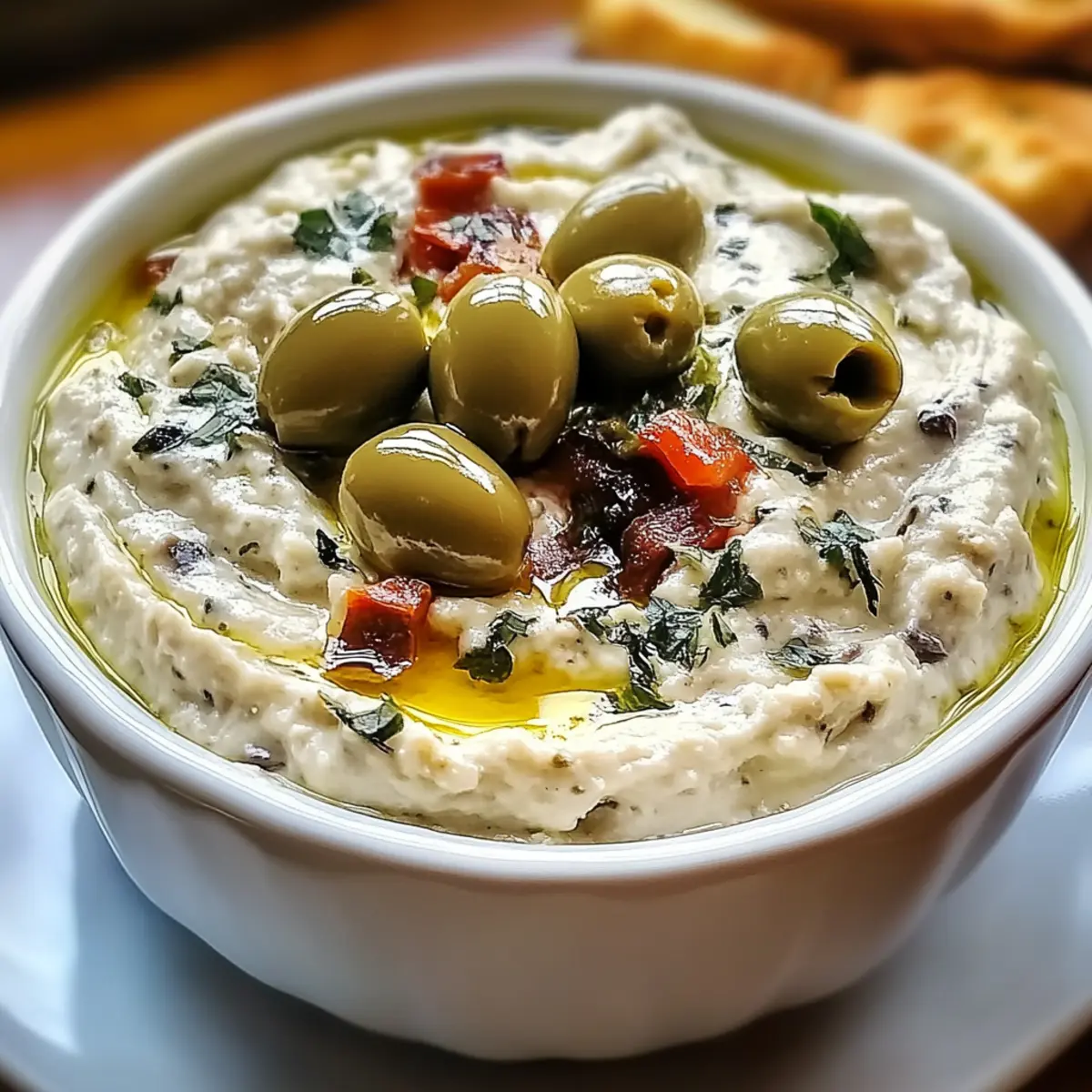Olivenliebhaber Traumdip – Der perfekte Snack für jeden Anlass