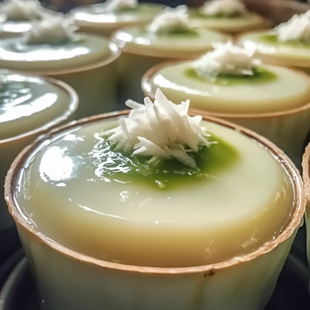 Thai-Kokosnuss-Pudding leicht gemacht und vegan