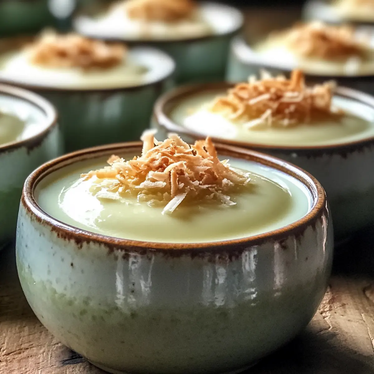 Thai-Kokosnuss-Pudding: Ein veganer Genuss!
