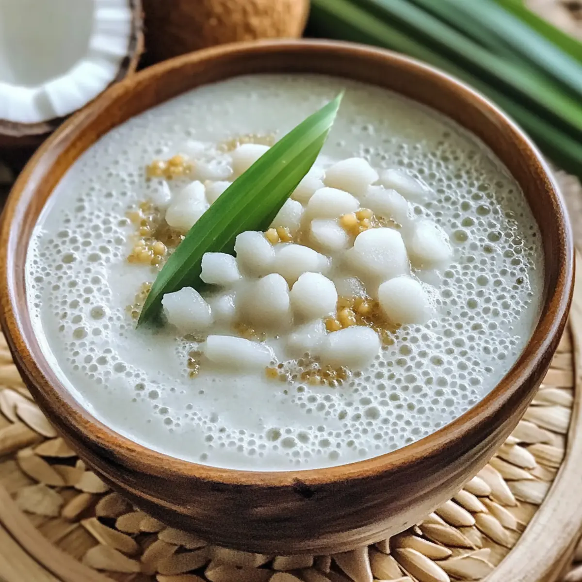 Thailändischer Kokosnuss-Sago-Pudding leicht gemacht