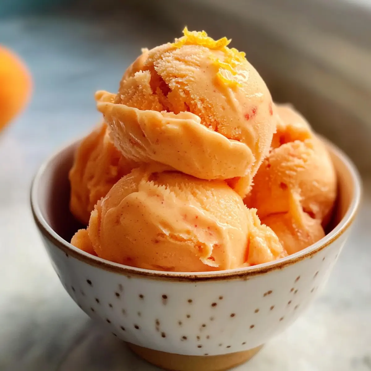 Bester Pfirsichsorbet: Einfacher Genuss für den Sommer