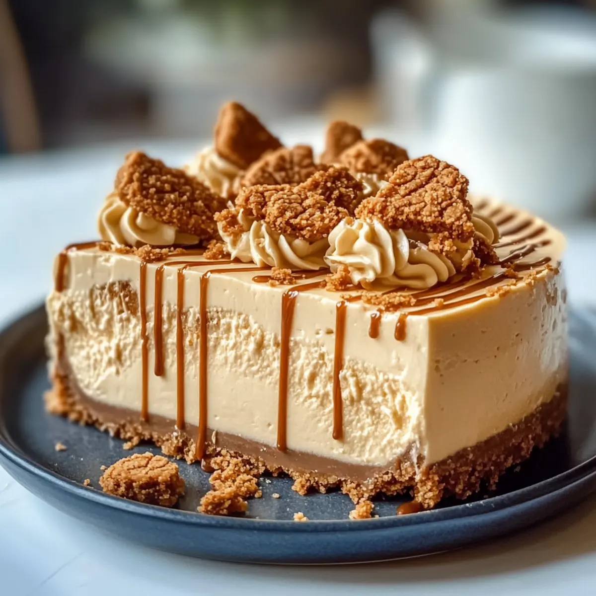 Biscoff Käsekuchen ohne backen für jeden Anlass